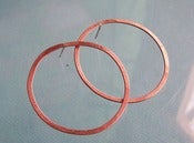 Image of Copper Hoops