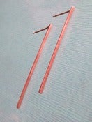 Image of Modern Pin Earrings