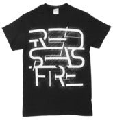 Image of Black + White "Futuristic Logo" T-Shirt