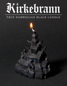 Image of Kirkebrann - True Norwegian Black Candle