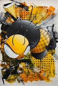 Image of Limited Edition "Diamond Yellow" Screen Print