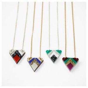 Image of Chevron Point Necklace