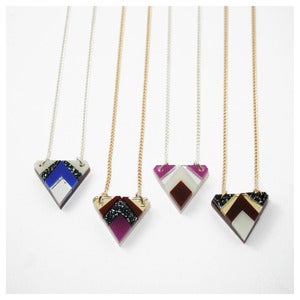 Image of Chevron Point Necklace