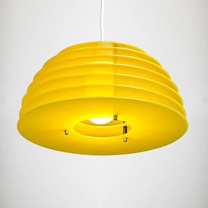 Image of Suspension vinyle demi-sphère