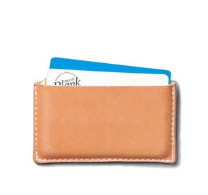 Image of Simple Wallet / Leather