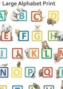 Image of Large Alphabet Print - Bold or pastel colours