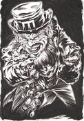 Image of "LEPRECHAUN" original inked drawing