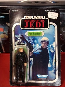 Image of Luke Skywalker Jedi Knight On card
