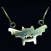 Image of Silver Batsu Necklace