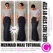 Image of Mermaid Maxi Tutorial