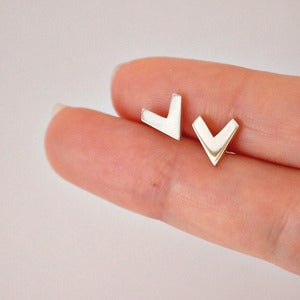 Image of Chevron studs