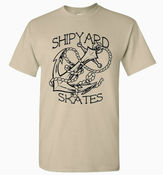 Image of Shipyard Skates "Anchor" T-shirt