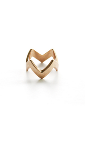 Zig Zag stacking ring