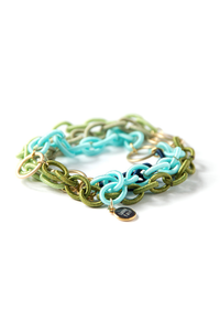 Turquoise Link Bracelet