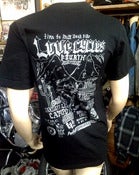 Image of love 4 year anniversary campout black tee