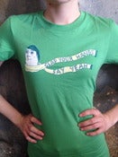 Image of Green Scarf Tee - Women's 