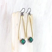Image of bountiful teardrop earring