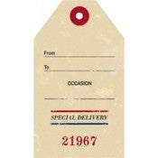 Image of Special Delivery Vintage Style Gift Tags