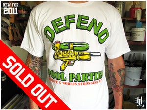Image of *SOLD OUT*HOTLIFE - "DEFEND POOL PARTIES" 