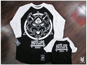 Image of HOTLIFE "UNLUCKY PUPPY" 3/4 Sleeve Dog Shirt
