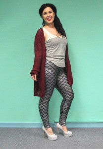 Image of DDG Diamond Mermaid Leggings