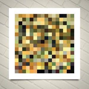 Image of Series 256 — Based on the colors from Leonardo da Vinci's Mona Lisa