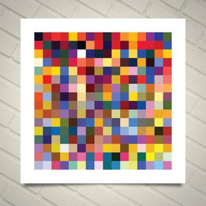 Image of Series 256 — Based on the colors from Wassily Kandinsky's Squares with Concentric Circles