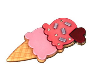 Image of Barrette cornet de glace, Crawlings