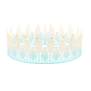 Image of Arwen. Turquoise Ombre Lace Crown