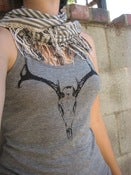 Image of women's antler print eco tank