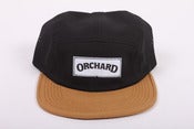 Image of Orchard 5 Panel Hat Black/Goldenrod Duck Canvas