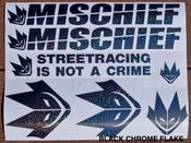 Image of Mischief Sticker Sheet - Special Colors