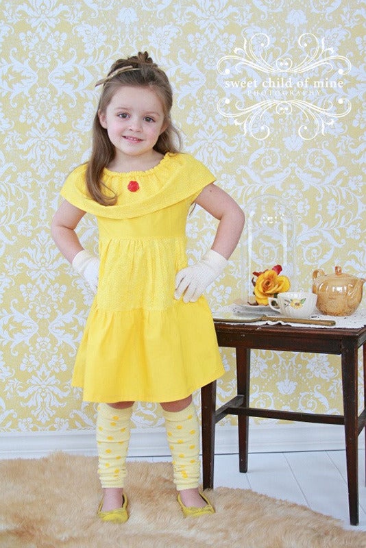 Image of Belle Inspired Princess Dress