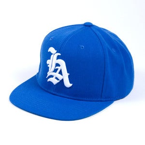 Image of Los Angeles OE Snapback Cap (Royal)