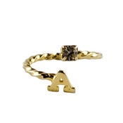 Image of Initial Knuckle Ring