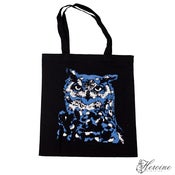 Image of Owl Bag Black