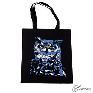 Image of Owl Bag Black