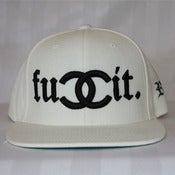 Image of FUCCIT (WHITE) SNAPBACK