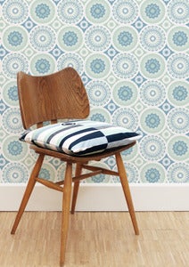 Image of Darjeeling Wallpaper - Chalkhill Blue