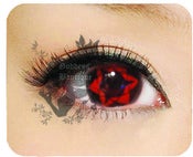 Image of RARE Sasuke Uchiha Eternal Mangekyou Sharingan Contacts Cosplay Lens
