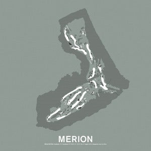Image of Merion Golf Club Screenprint
