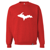 Upper Peninsula Crewneck - Watermelon