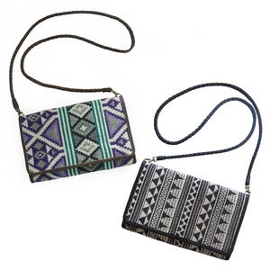 Image of SHANTI Purse in Jacquard/Leather