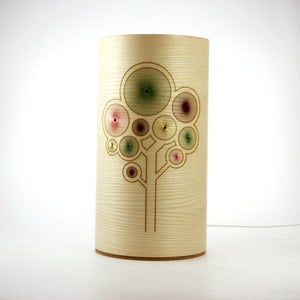 Image of Ash freestanding lamp. Tree.