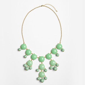 Image of Sea Green Bubble Necklace