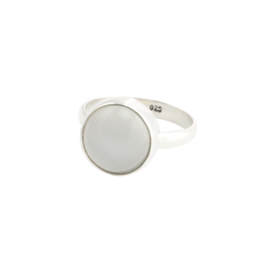 Image of Luna. Moonstone Silver Ring