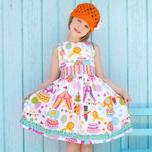 Image of The Perfect Party Dress - Classic Girls Dress pattern - 2 - 10 yrs