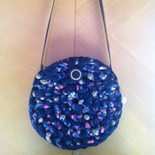 Image of Bolso Bandolera Negro Estampado