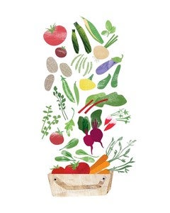 Image of Endless Harvest Print by Redcruiser