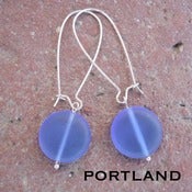Image of Simple Seaglass Earrings